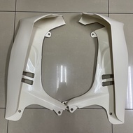 SUZUKI FX110 FX 110 FX-110 LEGSHIELD SET R/L SET LEG SHIELD COVER PUTIH DEPAN SET KEPAK KEPOK SAYAPA