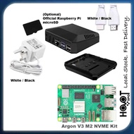 Raspberry Pi 5 8gb Kit Official Argon One V3 M2 NVME Heatsink Amor Case M.2