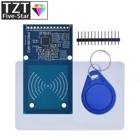 1/3PCS PN5180 NFC RF I Sensors ISO15693 RFID High Frequency IC Card ICODE2 reader writer for Arduino
