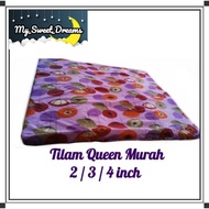 Tilam Foam Queen size Mattress 4inch/3inch/2inch+- Queen Size Mattress Foam Mattress