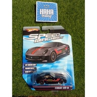 Hot Wheels 2009 Speed Machines '09 Ferrari 599 XX Black - HW SPEED MACHINESTM - Rare Item Collection