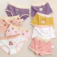 Girls' underwear - combo of 4 underwear for girls, children's underwear from 8 - 47kg DT105