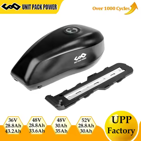 52V 28.8AH Fuel Tank 21700 L-G Electric Bicycle Battery Large Capacity 52V for 0 - 1500W Fit for Sup