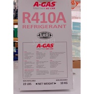 GAS R410a DYR3/SOLCHEM/A-GAS/JINCOOL 10KG (shipping west malaysia only)