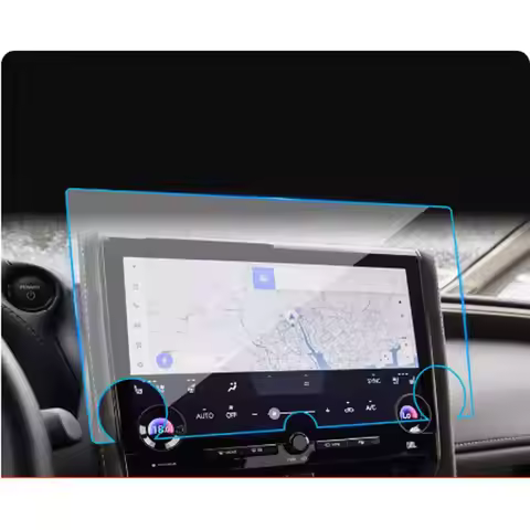Tempered glass protective film Anti-scratch Film For Toyota Alphard/Toyota Vellfire 2024 Car GPS nav