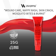 💚RAYA 2026💚Lucas Papaw Ointment Australia Pawpaw Cream Chapped Lips Minor Burns Sunburn Cuts Insect 