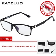 KATELUO 13025 Kacamata Komputer Anti Radiasi Frame Ringan Korean Fashion Style- Free Kotak Hardcase