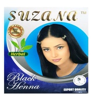 Suzana Henna Hair Coloring Powder Inai Rambut Inai Chestnut Inai Black HALAL