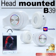 Headphone Wireless Ear LED PXZ B39 / Wireless Headset Headphone