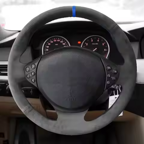 Hand Braids on Car Steering Wheel For BMW M Sport E36 1996-2000 E39 1995-2001 Z3 M E36/7 M3 E36 M5 E