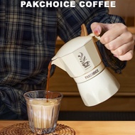 เครื่องชงกาแฟเครื่องชงกาแฟอิตาเลียนหม้อโมก้าขนาดเล็กเครื่องบดกาแฟเอสเปรสโซใช้ในบ้านกาต้มน้ำด้วยมือ