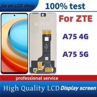 For ZTE Blade A75 4G A75 5G LCD Display Touch Screen With Frame Replacement