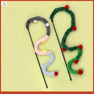 Cat teaser stick/cat toy/self entertainment and relaxation plush long pole with bite resistance and 