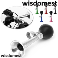 WISDOMEST Bicycle Bell Cycle Accessories Two Tone Honk Squeeze Rubber Cycling Trumpet