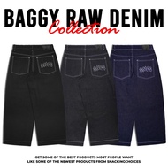 Baggy Raw Denim | Baggy Jeans | Baggy Jeans | Y2K Denim Pants | Void | Snackingchoices Raw Denim Jea