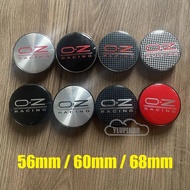4 OZ RACING Wheel Frame Cover Modified Car Rim Center Cover 56/60/68mm Rim Cover Logo Tire Cover O.z