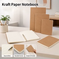Next-day delivery A4/A5/B5 Kraft Notebooks (Lined, Grid, Blank) – Student Exercise and Practice Note