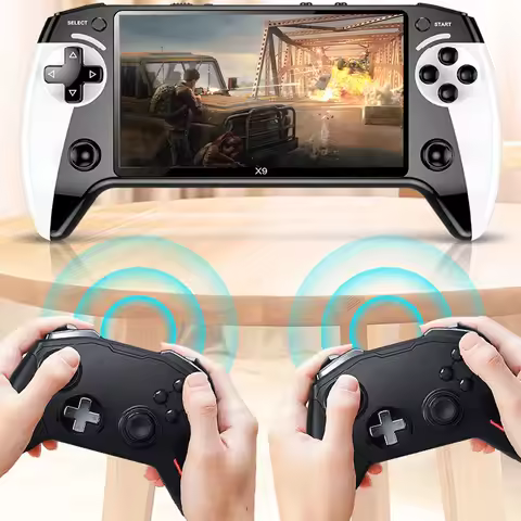 5.5 Inch Screen Handheld Game Console 1500mAh Electronic Game Player Type-C Charging Portable Game P