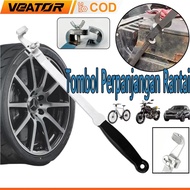 Dual Function Torque Wrench Extension Rod Power Booster Rod Torque Pipe Wrench Extender