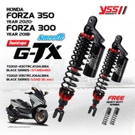 โช๊ค YSS แท้ 100 % แบบ G-TX  รุ่น FORZA 300 ปี 18 - ปัจจุบัน / FORZA 350 ปี 2020 - ปัจจุบัน โช้ค รุ่