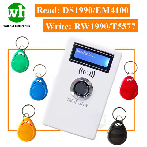 TMRF-2RW Copier Electronic Key iButton Duplicator RFID 125khz Rewritable for Intercom TM DS 1990A-F5