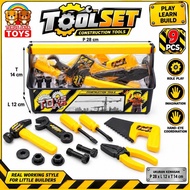 Genius Kids - Carpentry Tools - Tools, Screwdriver, Hammer, Bolt, Pliers - Tool Set Box