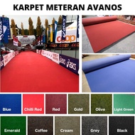 Karpet Lantai Bludru Polos Meteran Ukuran 1 x 2 m - AVANOS