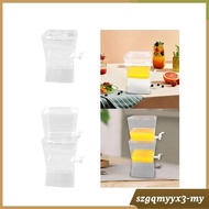 [Toolroom] Beverage Dispenser, Stackable Beverage Dispenser with Lid, Beverage Keg