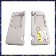 (F  Z)Car Sun Visor with Mirror Replacement Parts 85210-D9110ED 85220-D9110ED for   QL 2017-2021