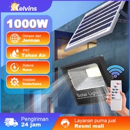 KELVINS(Beli 1 Gratis 1 )Lampu Tenaga Surya LED 1000W Solar Light IP67 Waterproof Lampu Sorot Solar
