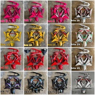 COVERSET HONDA RS150 V1 V2 WINNER CHROME X 150 SUPRA GTR CUSTOM DESIGN RS150R X BSH RSX RS-X BOON SI