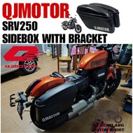 QJMOTOR SRV250 SRV 250 SIDEBOX SIDE BOX TOP BOX WITH BRACKET