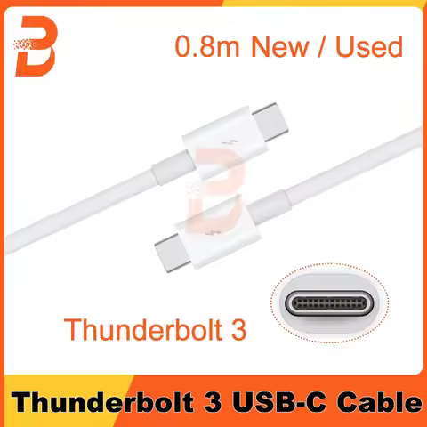 New Thunderbolt 3 Cable Adapter Cord thunderbolt 3 male to Male Connector For Thunderbolt 3 USB-C Ca