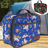 Kids Lunch Bag Unicorn Lunch Bag Thermal School Lunch Bag with Handle Waterproof Lunch Cooler Tote SHOPABC3899