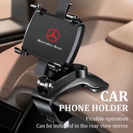 [Ready Stock] Dashboard Car Phone Holder 360º Car Rearview Mirror Mount Phone Holder  Sun Visor Clip