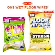 ONS Japan Disposable Wet Floor Wipes Sheet / Lemongrass Wipes / Lemon Wipes