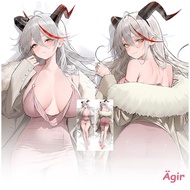 Cartoon Azur Lane Agir Fullbody Dakimakura Cover Cosplay Props Anime Double-Sided Printed Otaku Pill