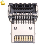 ADREE USB3.1 Type E Adapter, TYPE-E Interface 90 Degree USB3.1 Type E Header Converter, Plug and Pla