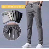 Seluar Panjang lelaki tracksuit / Man Pants Office Long Pants / Sport Pants Jogger Pants Seluar Suka