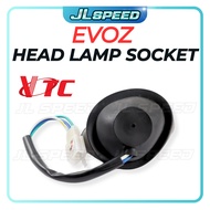 DEMAK EVOZ EVO Z EVO Z 110 Head Lamp Socket Lampu Depan Head Light Socket ORIGINAL VTC