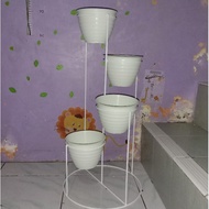 4-in-1 STANDING Pot Rack Minimalist Shelf/ Minimalist Flower Shelf/