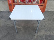 頂元二手家具【請勿直接下標】全新庫存品3×3尺白鐵不鏽鋼折疊桌-折合桌-拜拜桌-餐桌-折合餐桌-摺疊餐桌-摺疊桌