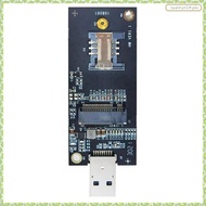 [J X Q K] WWan Module Test Adapter Board NGFF Key-B to USB 3.0 Adapter Card with SIM Slot Supports 3