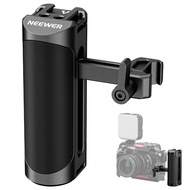 NEEWER NATO Side Handle Grip with NATO Clamp, Cold Shoe Mount, 1/4" Threads, Support Up and Down Adj