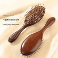 [COD] Hair Brush Sandalwood Premium Hairdressing Wooden Handle Air Cushion Comb Gold Sandalwood Mass