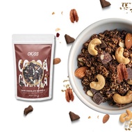 Okiss Granola 70% Dark Chocolate Granola made with stevia sugar 250g