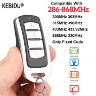 Multi-Frequency 286-868MHz RF Universal Garage Door Remote Control Duplicator Clone 433MHz 315MHZ Ga