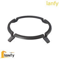LANFY Wok Ring Cauldron Kitchen Support Carbon Steel Round Gas Cooker Pan Stand