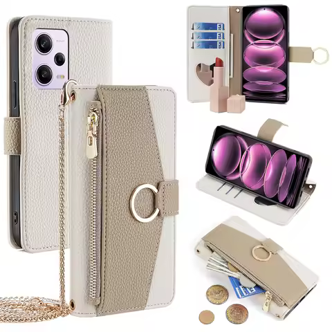 Coressbody Wallet Leather Case for Xiaomi Redmi Note 6 7 9 10 11T 11E 12 12T Pro Max Redmi 10X 11A A