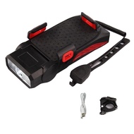 yunhaoSK-Usb Rechargeable Bike Headlight Waterproof Cycling Light Bike Horn and Power Bank Frontligh
